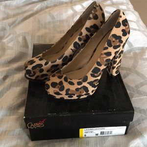 Carlos by Carlos Santana leopard heels